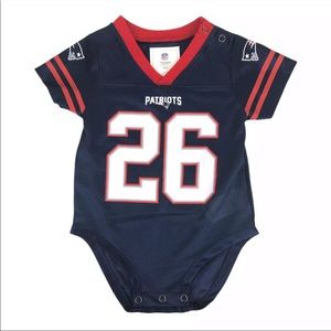 New England Patriots Sony Michel One Piece Jersey
